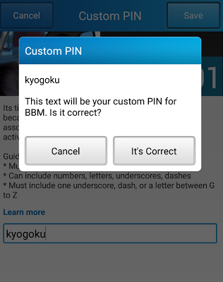 Cara Membuat Custom PIN BBM Sendiri di Android