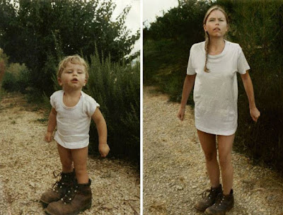 15 Peoples Recreated their Childhood Photos