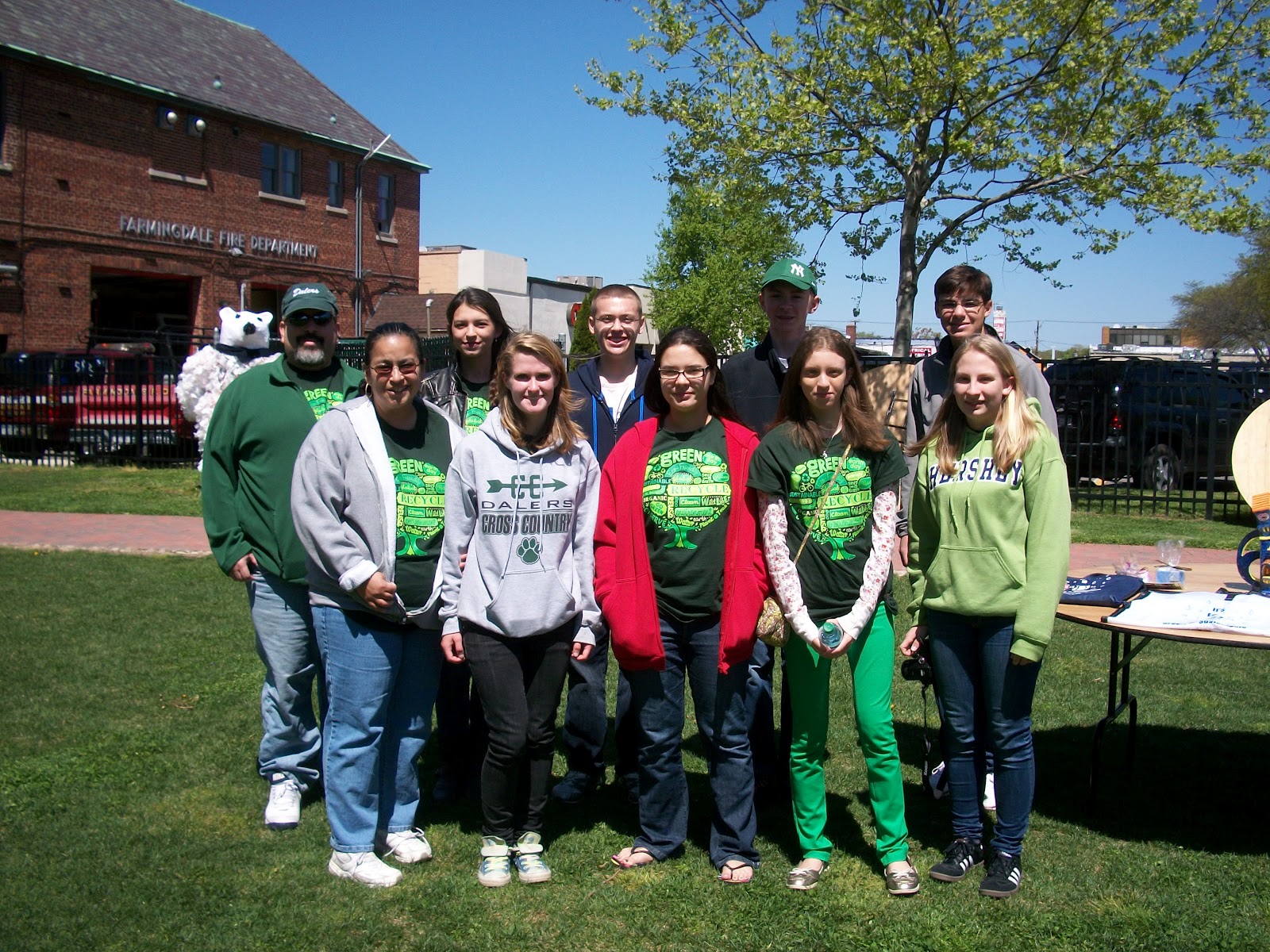 Be in gratitude Farmingdale High School Green Fair