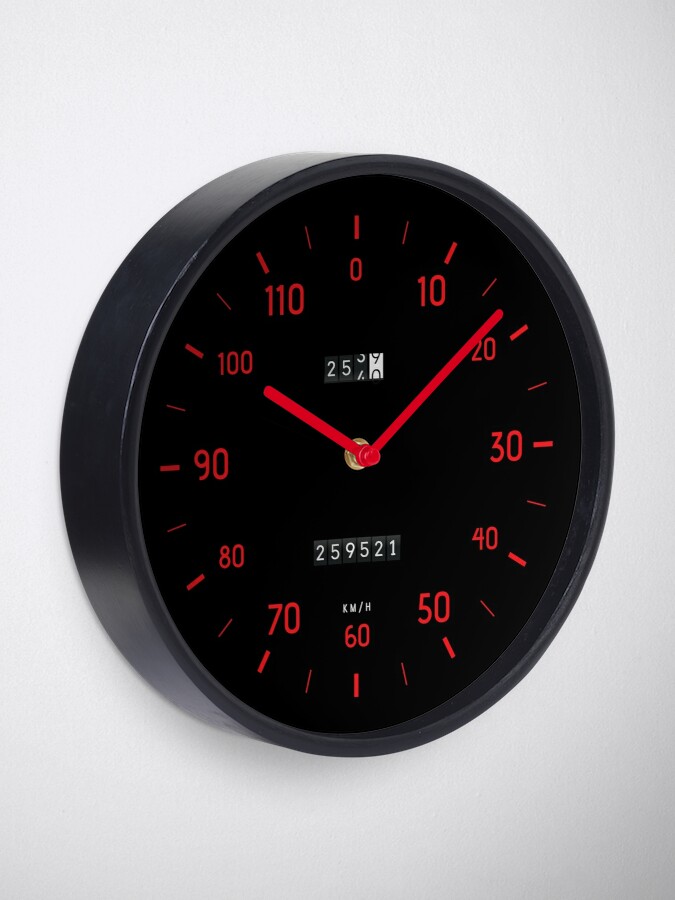 Retro car speedometer wall clocks Car Shirts Classic, retro and