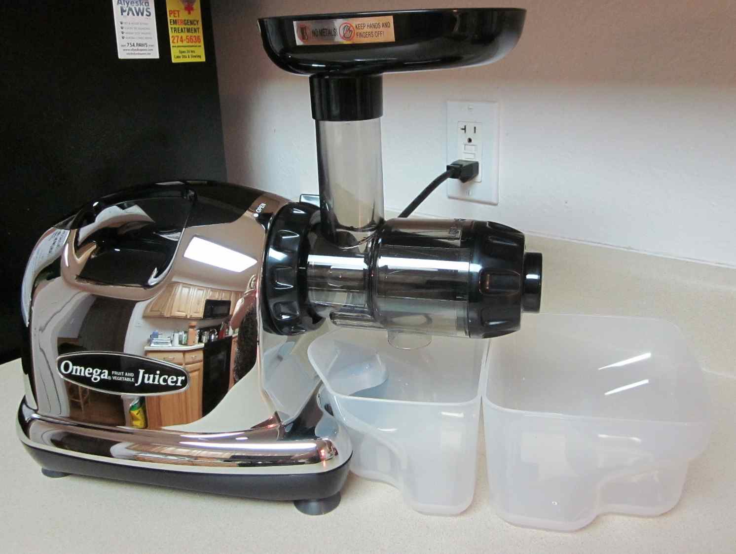 Karen’s Vegan Kitchen Feeling Fat, Sick, and Nearly Dead? Omega 8006 Juicer to the Rescue!