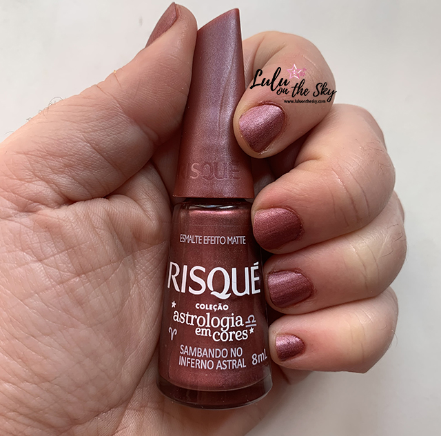 esmalte risque de moletom e salto