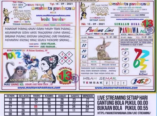 Prediksi Syair Hk 15 September 2021 Pangkalantoto