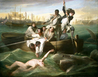 جون كوبلي "واطسون وسمك القرش ".