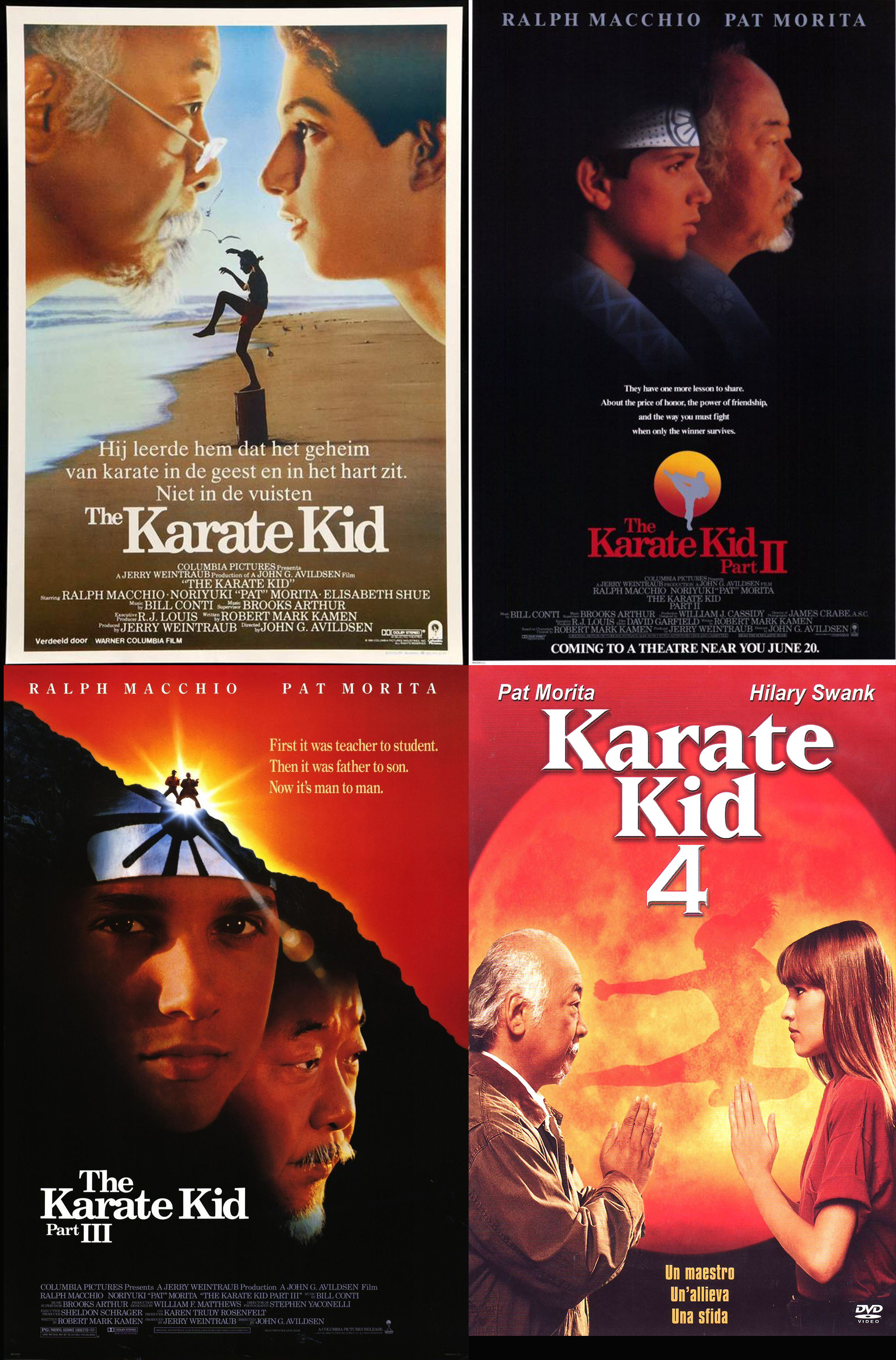 Peliculas De Karate En Español Gratis SAGA Completa KARATE KID (The Karate Kid) [HD 720, Latino, Mega