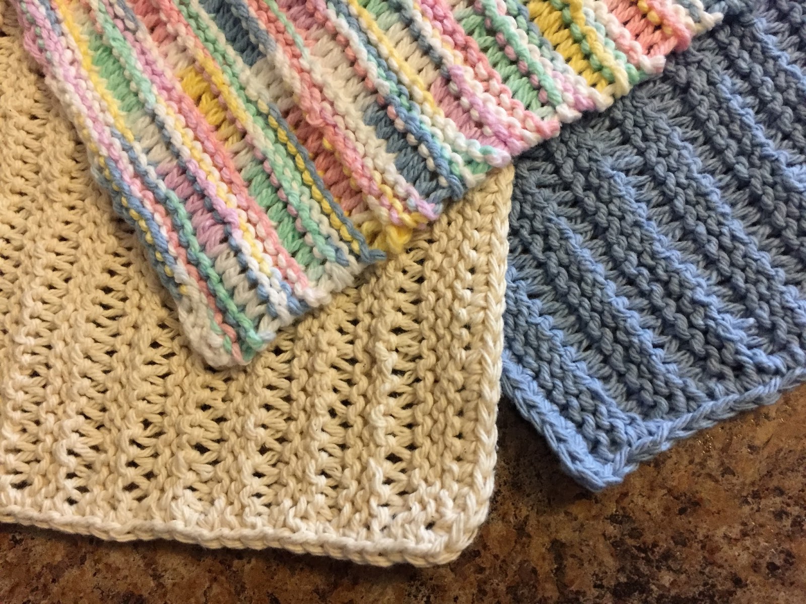 Printable Patterns For Knitted Dishcloths - Printable World Holiday