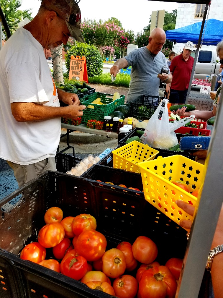 Chef Tony Pisconeri Market Saturday Morning Canton Farmers Market