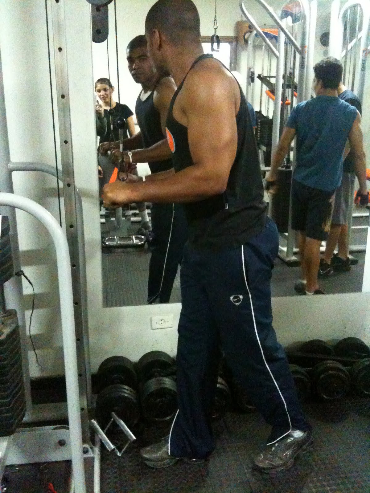 Treinando em dose DUPLA Tríceps Pulley