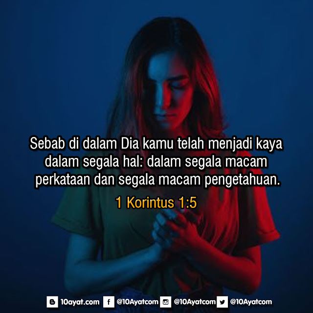 1 Korintus 1 5