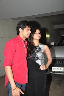 Alia Bhat and siddarth at special screening of 'Ship Of Theseus'