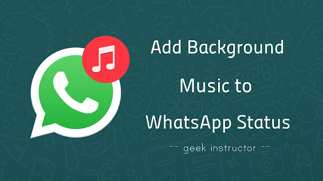 Add background music to WhatsApp status