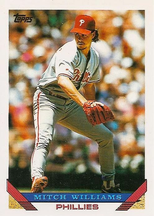 1993 Topps: #235 Mitch Williams