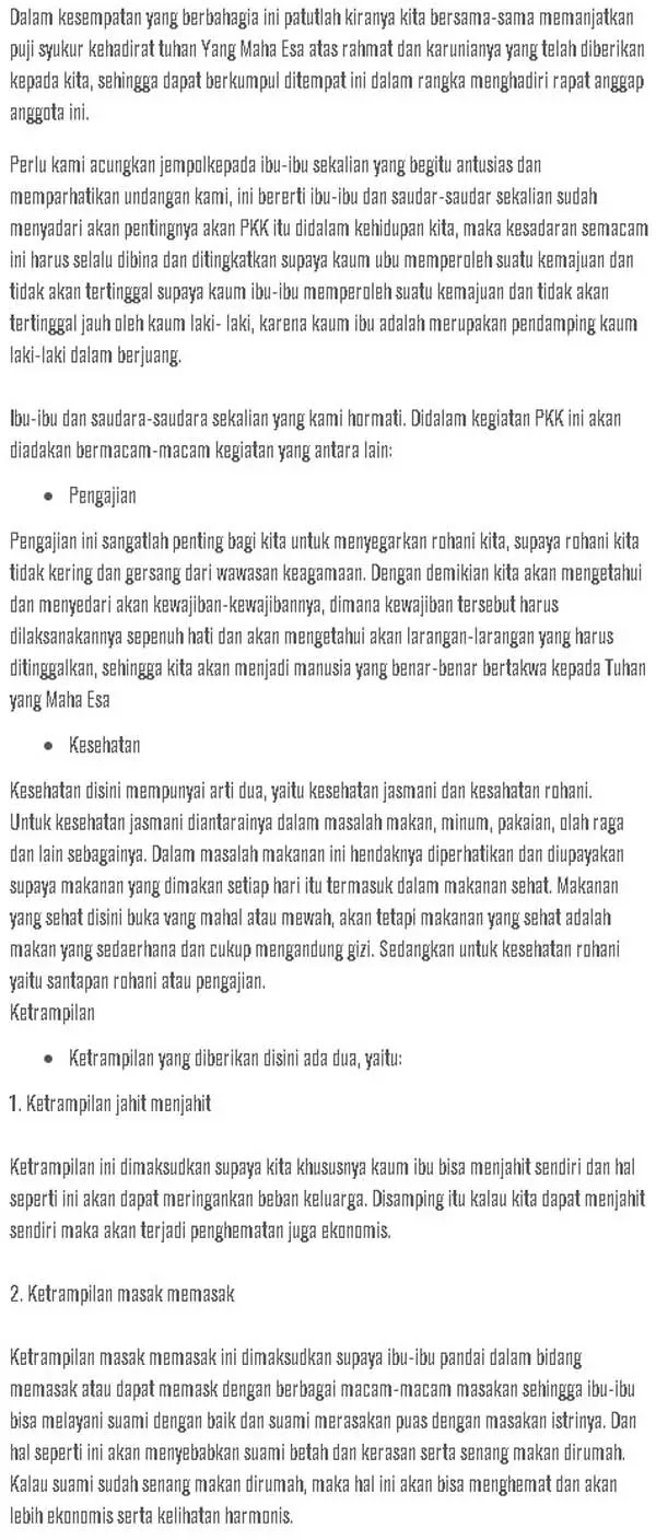 16 Contoh Kata Sambutan Ketua Panitia Acara Lengkap Kosngosan