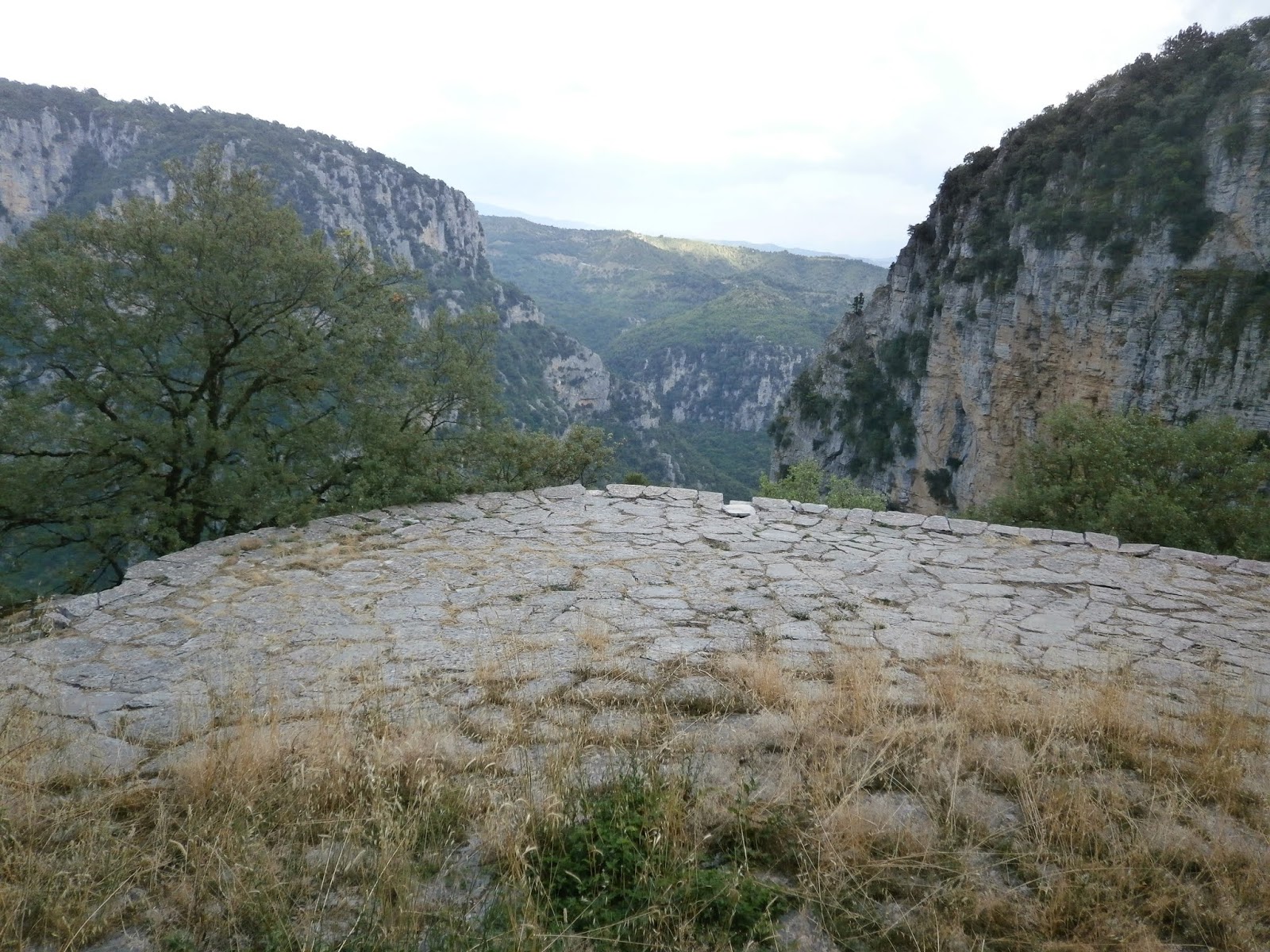 Corfu Blues And Global Views Around The Threshing Floor An