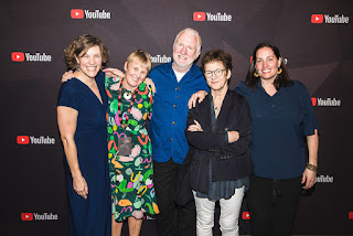 Photo of Nadine Zylstra with Nanette Miles, Bruce Carter, Diana Manson and Megan Laughton