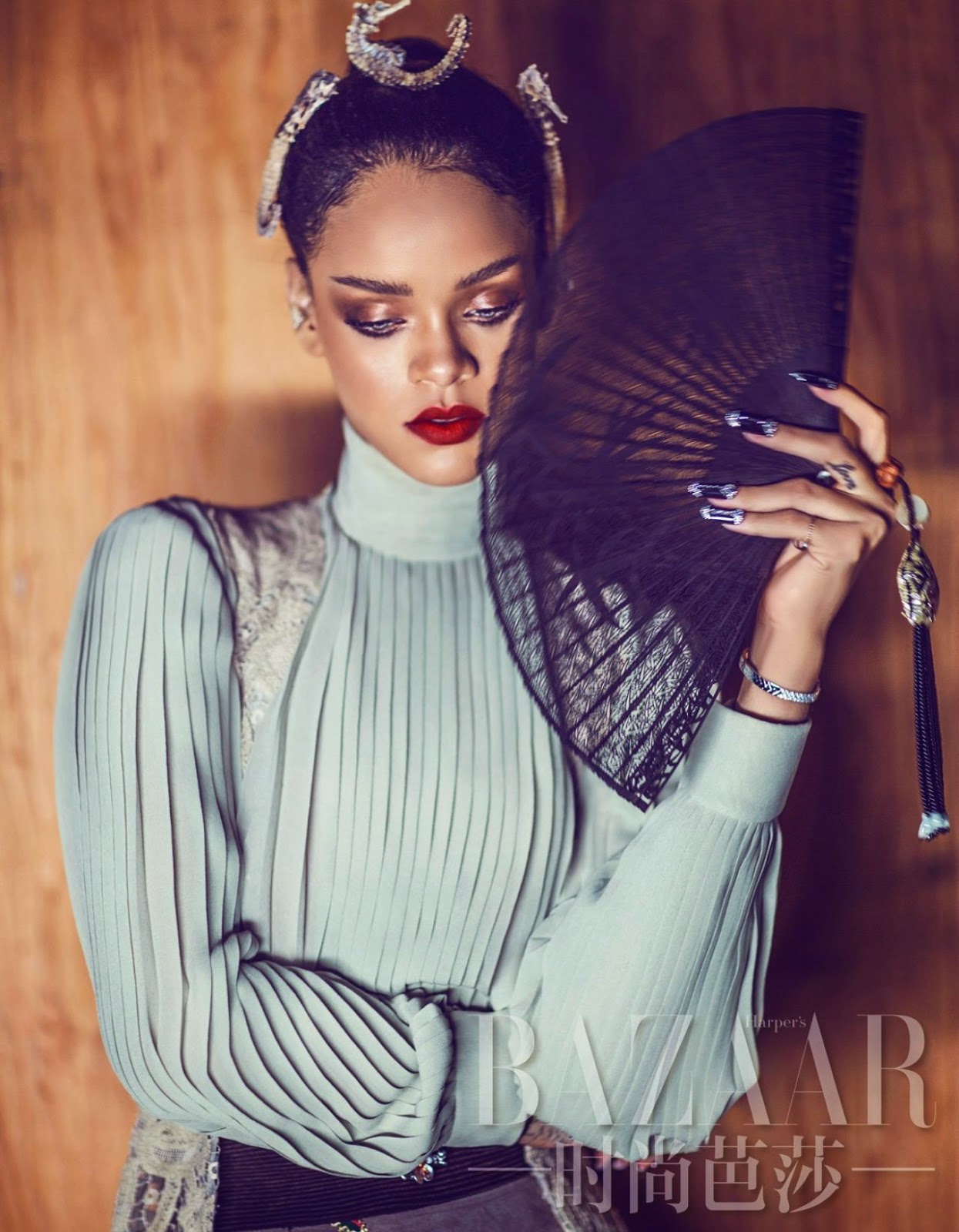 Rihanna – Harper’s Bazaar China April 2015 | Fashion Magazine