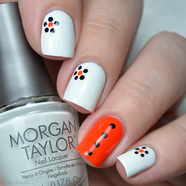 Polished Lifting: Halloween Dotticure feat. Morgan Taylor Trick 'r Treats