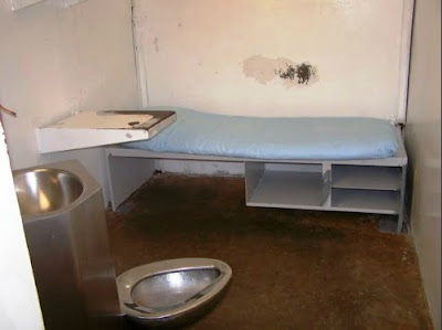Death row cell, Polunsky Unit, Texas Death row cell, Polunsky Unit, Texas
