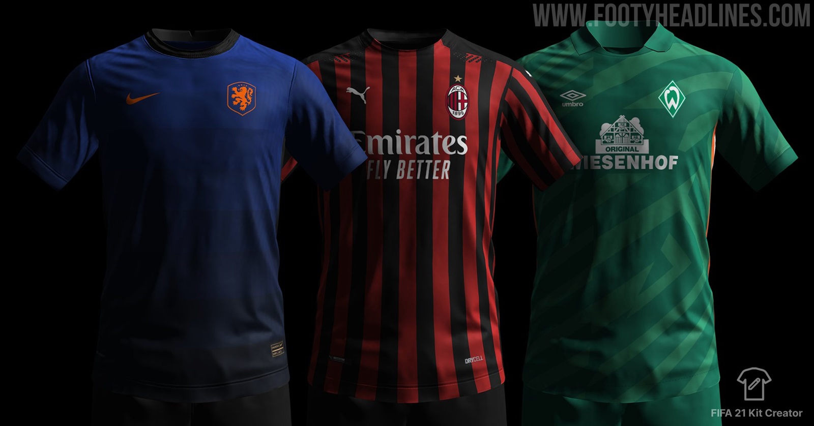 FIFA Kit Creator Launches Amazing New 3D Render Options Footy Headlines