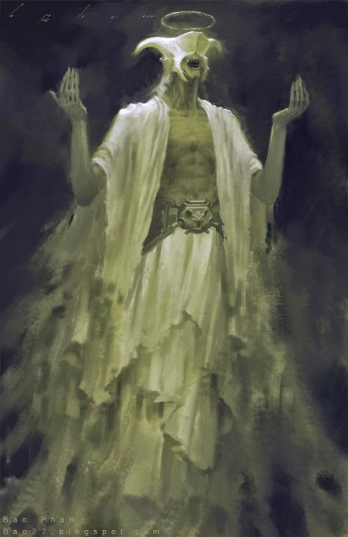 Bao Pham deviantart ilustrações sombrias fantasia terror