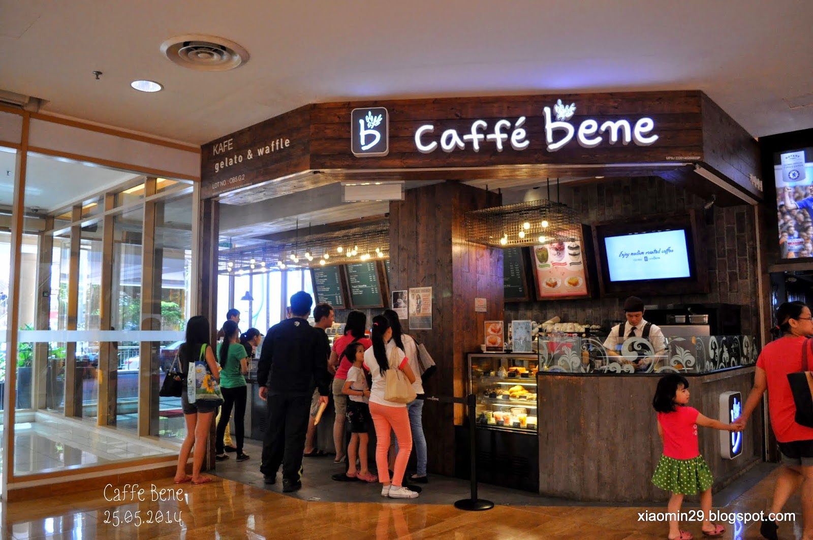 Shermin's Blog: 韩式冰沙 Caffe Bene @ Sunway Pyramid