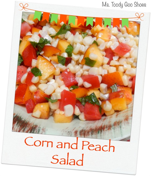 Corn and Peach Salad