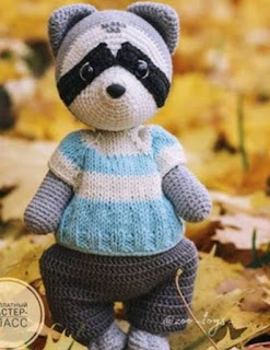 PATRON GRATIS MAPACHE AMIGURUMI 44640