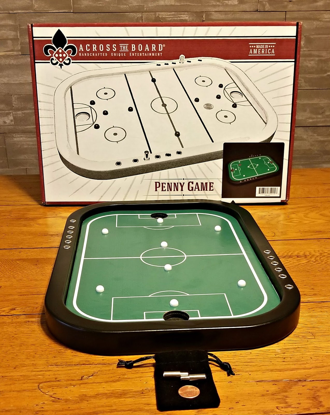 A GEEK DADDY PENNY SOCCER GAME