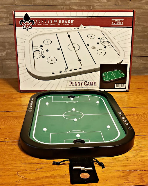 A GEEK DADDY PENNY SOCCER GAME