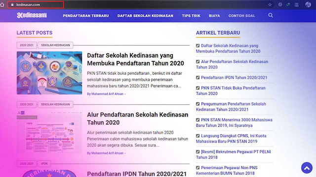 Jasa Edit Blog Proses Optimasi Blog Kedinasan Com