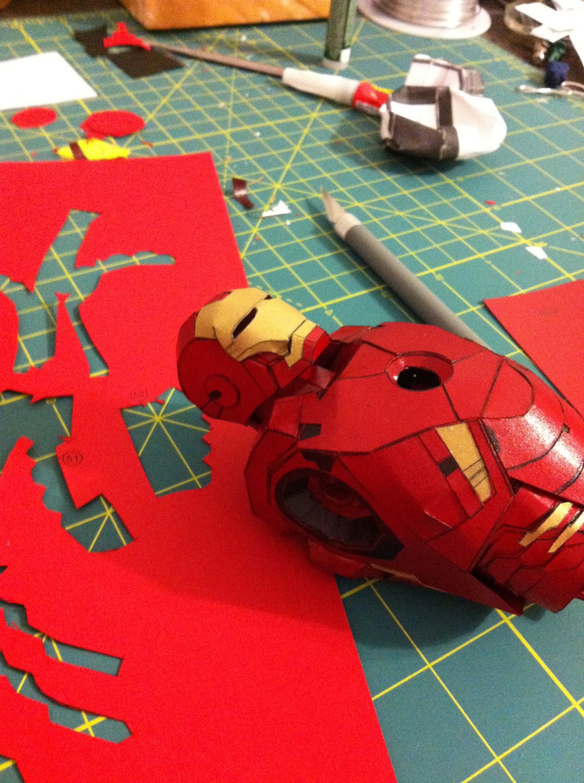 WrightWorks Papercraft Iron man