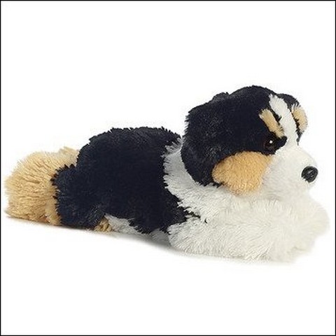 blue merle australian shepherd stuffed animal