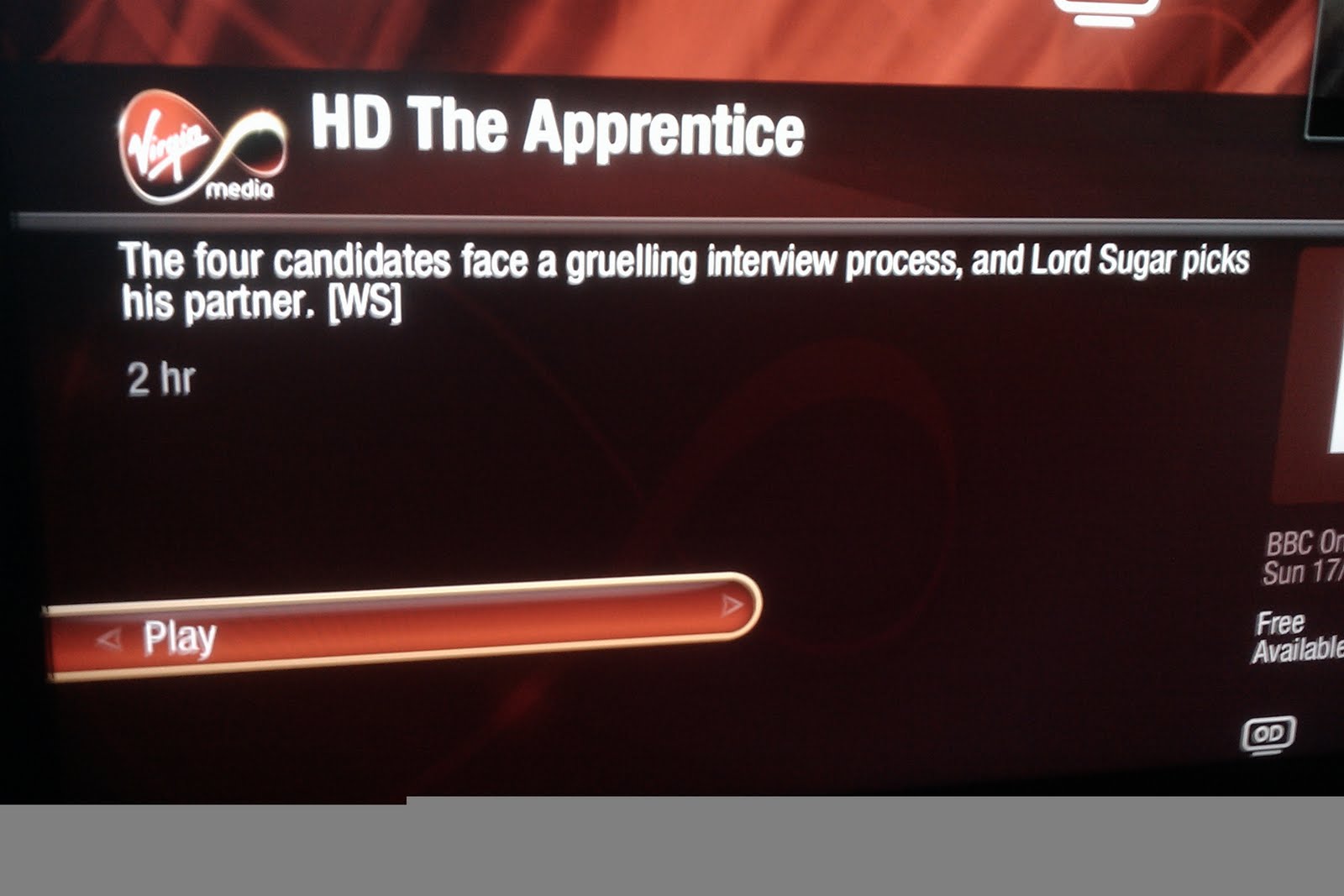 The Virgin Media TiVo Blog BBC iPlayer content available to Search