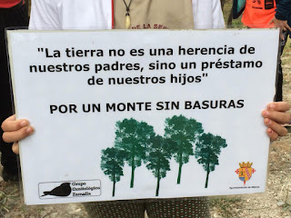 Cartel Monte limpio