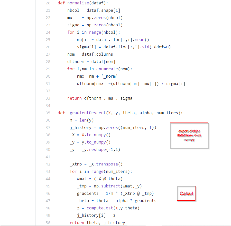 Le blog d'eric German: Machine learning : d'Octave à Python
