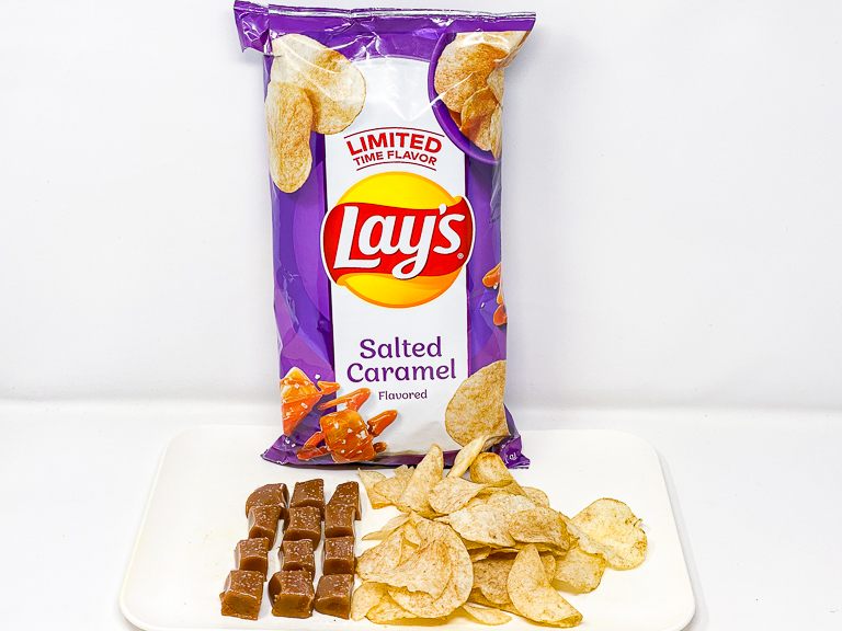 Tales of the Flowers Holiday Treats Salted Caramel Lays Chips