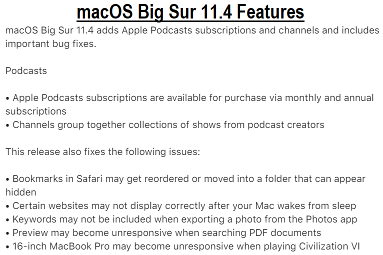 itunes for macos big sur 11.4 download