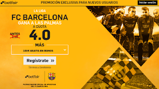 betfair supercuota 4 Barcelona gana Las Palmas Liga 14 mayo betfair supercuota 4 Barcelona gana Las Palmas Liga 14 mayo