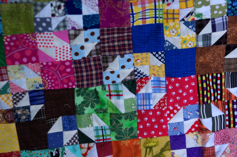 Sane, Crazy, Crumby Quilting: It's a Flimsy! Gallimaufry