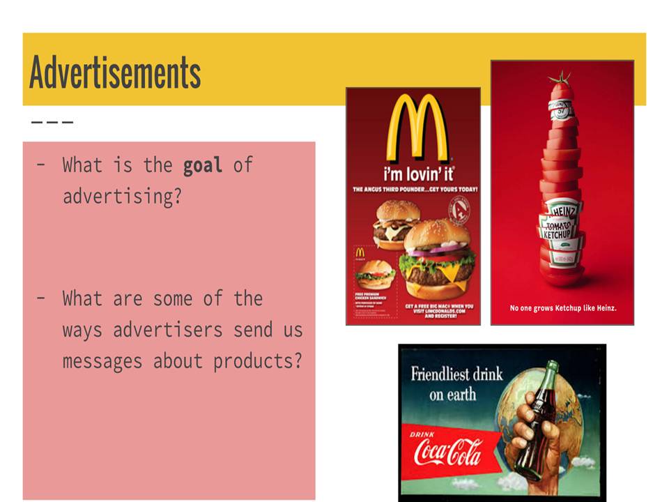 Media Literacy Advertising