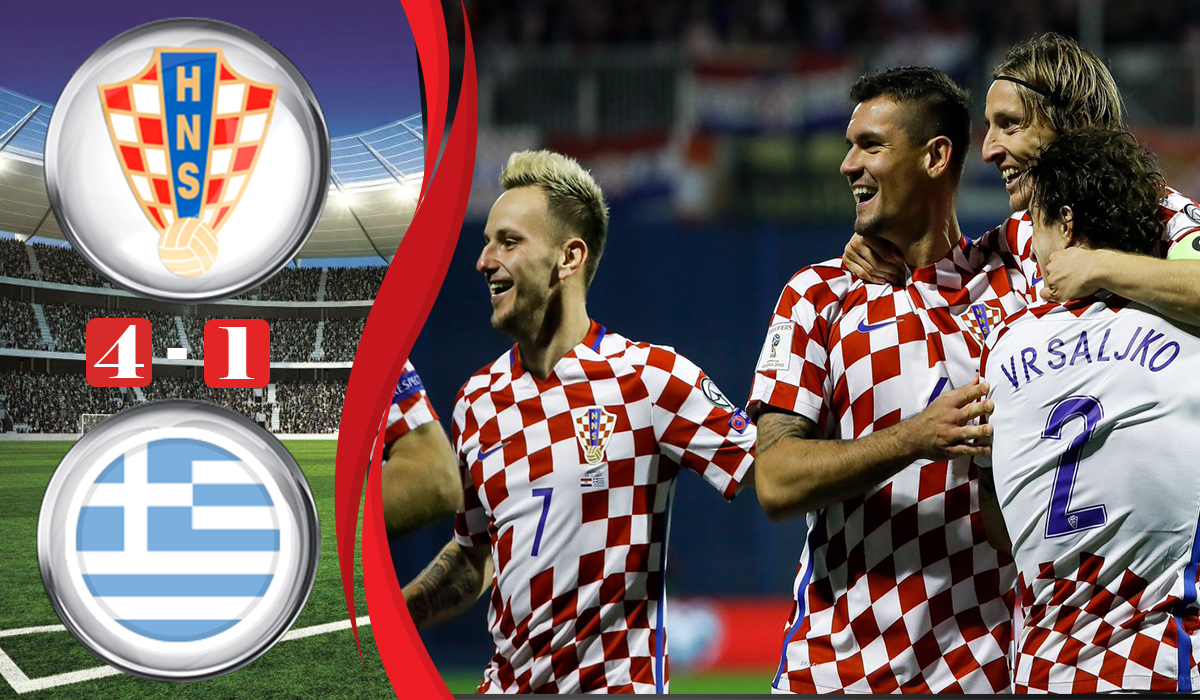 Croatia vs Greece Highlights and Full Match WC Qualification Europe 9