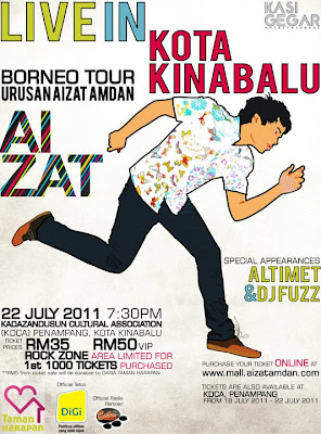 Aizat Konsert Borneo Tour 2011