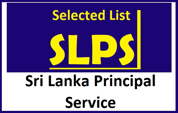 Selected List : Sri Lanka Principal Service
