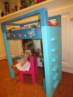 Stare if you must..........: Loft Bed Finished