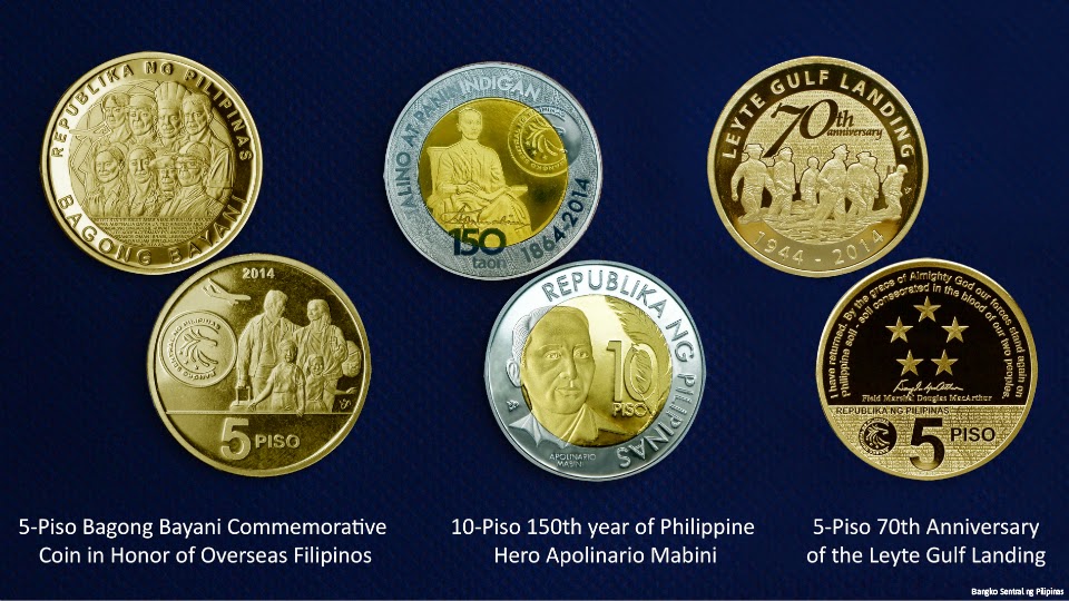 BSP's 3 new limited edition commemorative coins 