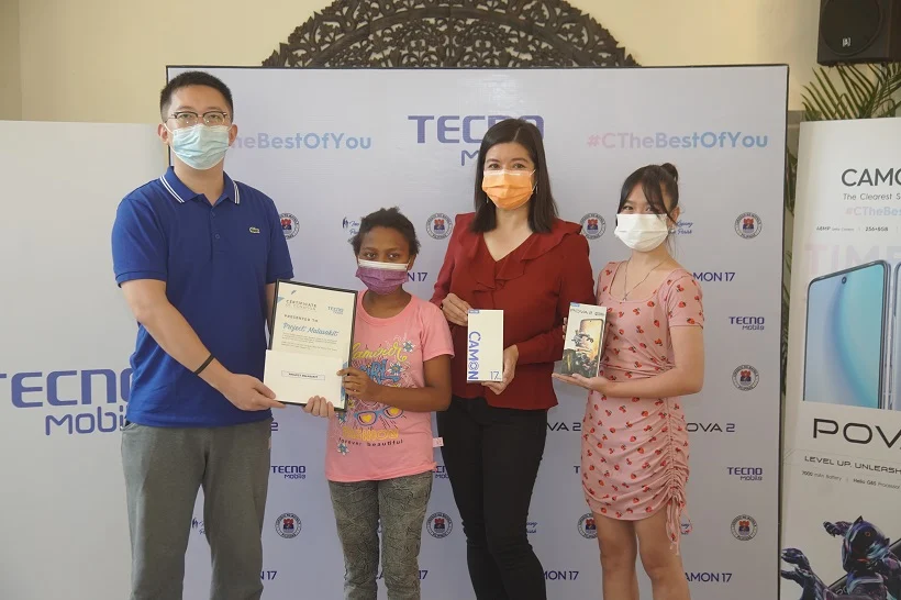 TECNO Mobile Donates Cash and Smartphones to Local Community Heroes