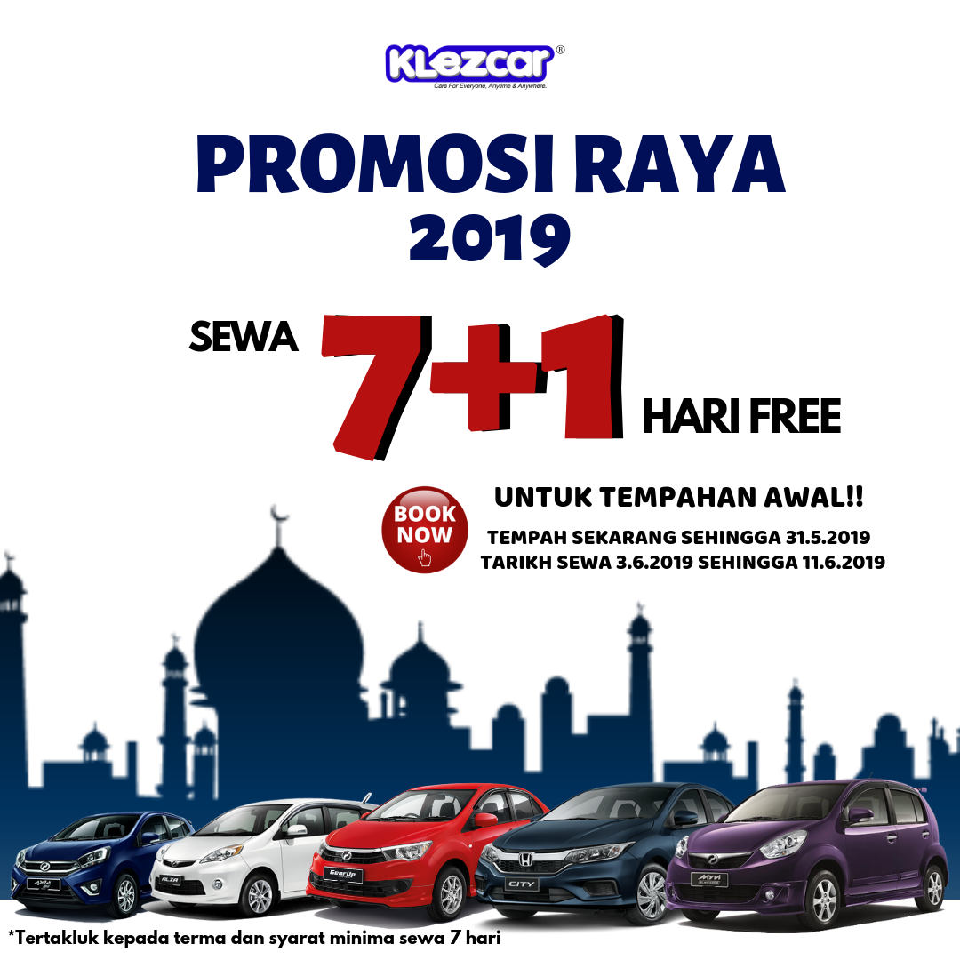 Kereta Sewa Bandar Sunway Klezcar Bersih Murah Cepat