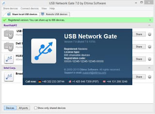 USB Network Gate 7.0.1370 Activator, Crack, Keygen, Serial Key Free Download (WIN/MAC)