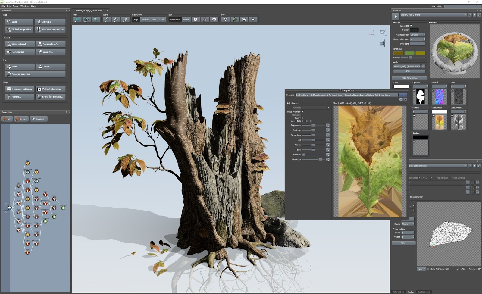 SpeedTree Cinema 8 Out Now | Computer Graphics Daily News