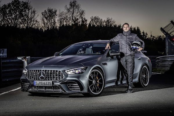 Mercedes-AMG GT 63 S é sedã de luxo mais rápido em Nürburgring